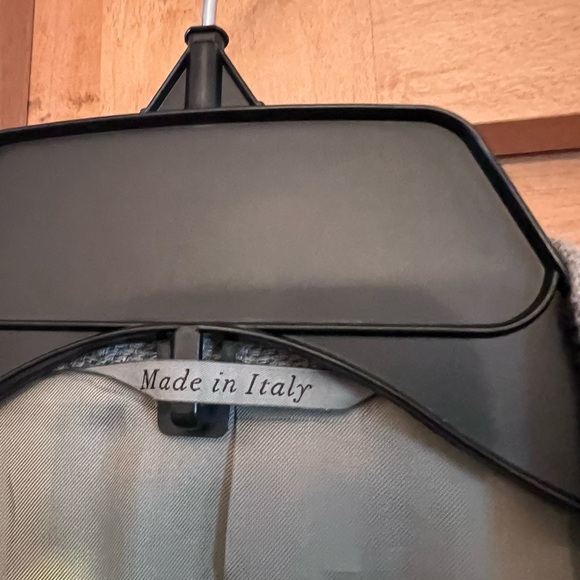 Men's Gray Plaid Blazer by Canali - Picture 4 of 7